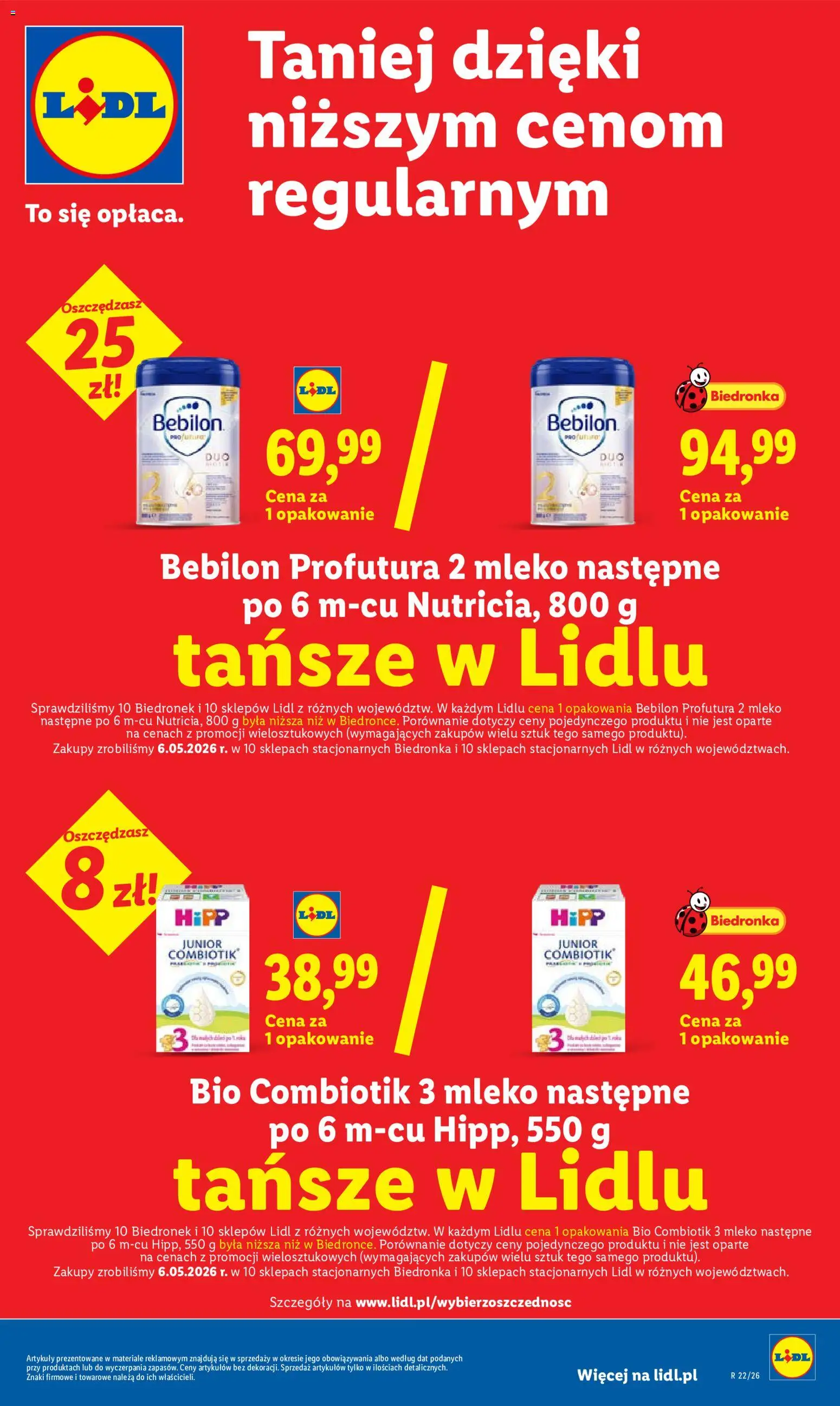 Lidl gazetka od 25.05.2026 | Strona: 27 | Produkty: Mleko