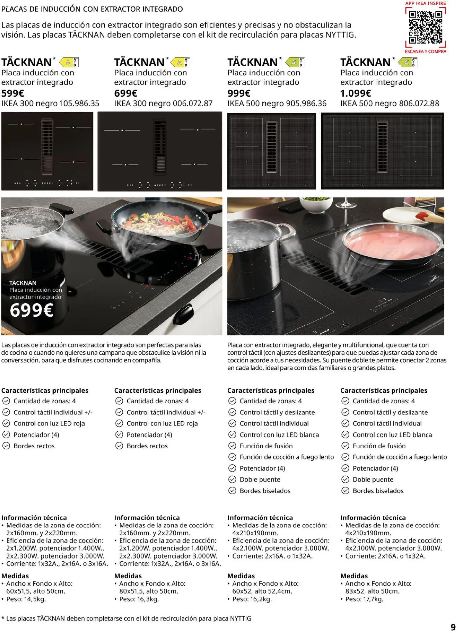 Catálogo IKEA Electrodomésticos │ válido desde el 07.05.2026 | Página: 9 | Productos: Té, Cocina, Peso
