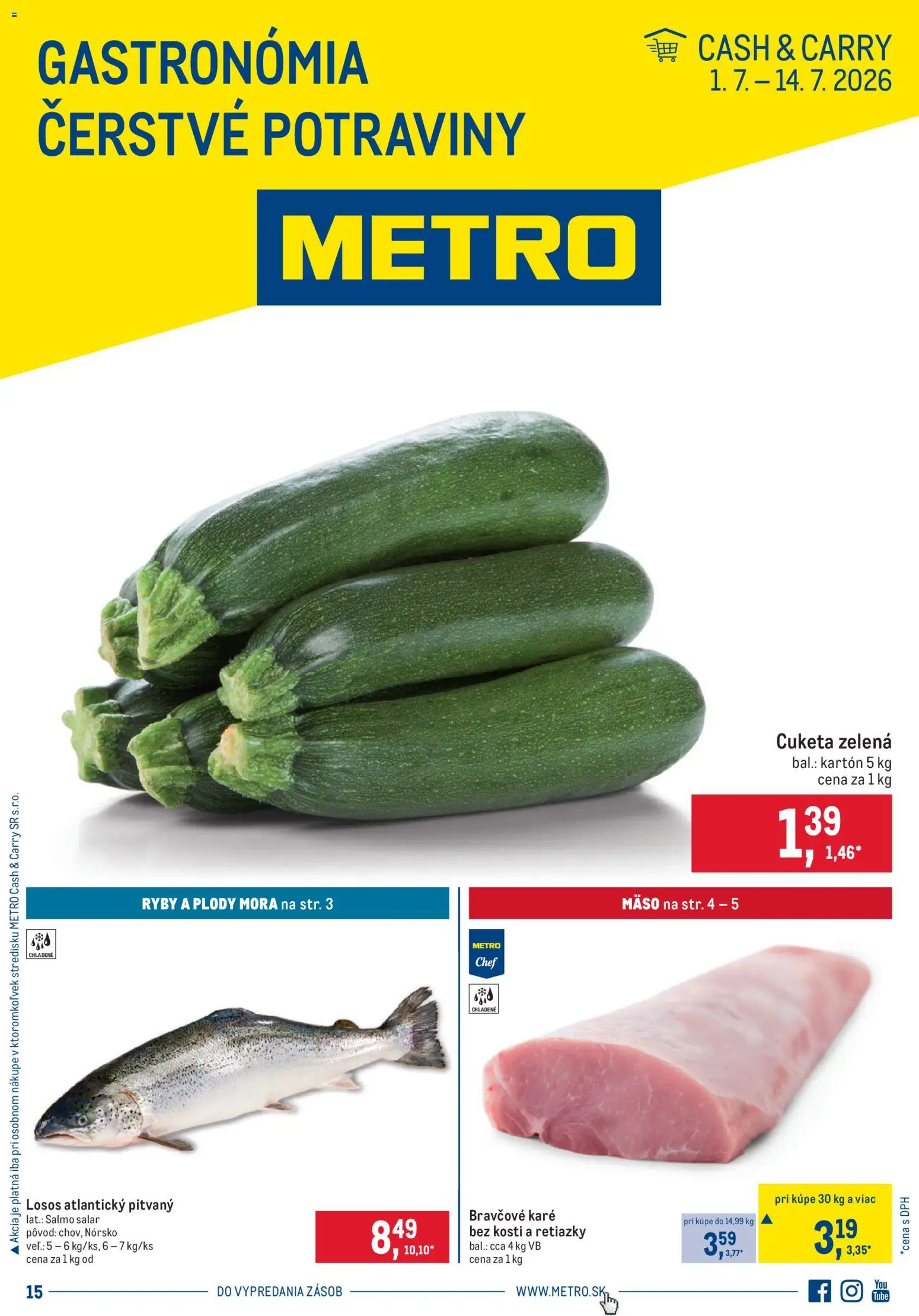 Nové Metro akcie – leták je platný od 01.07.2026 | Strana: 1