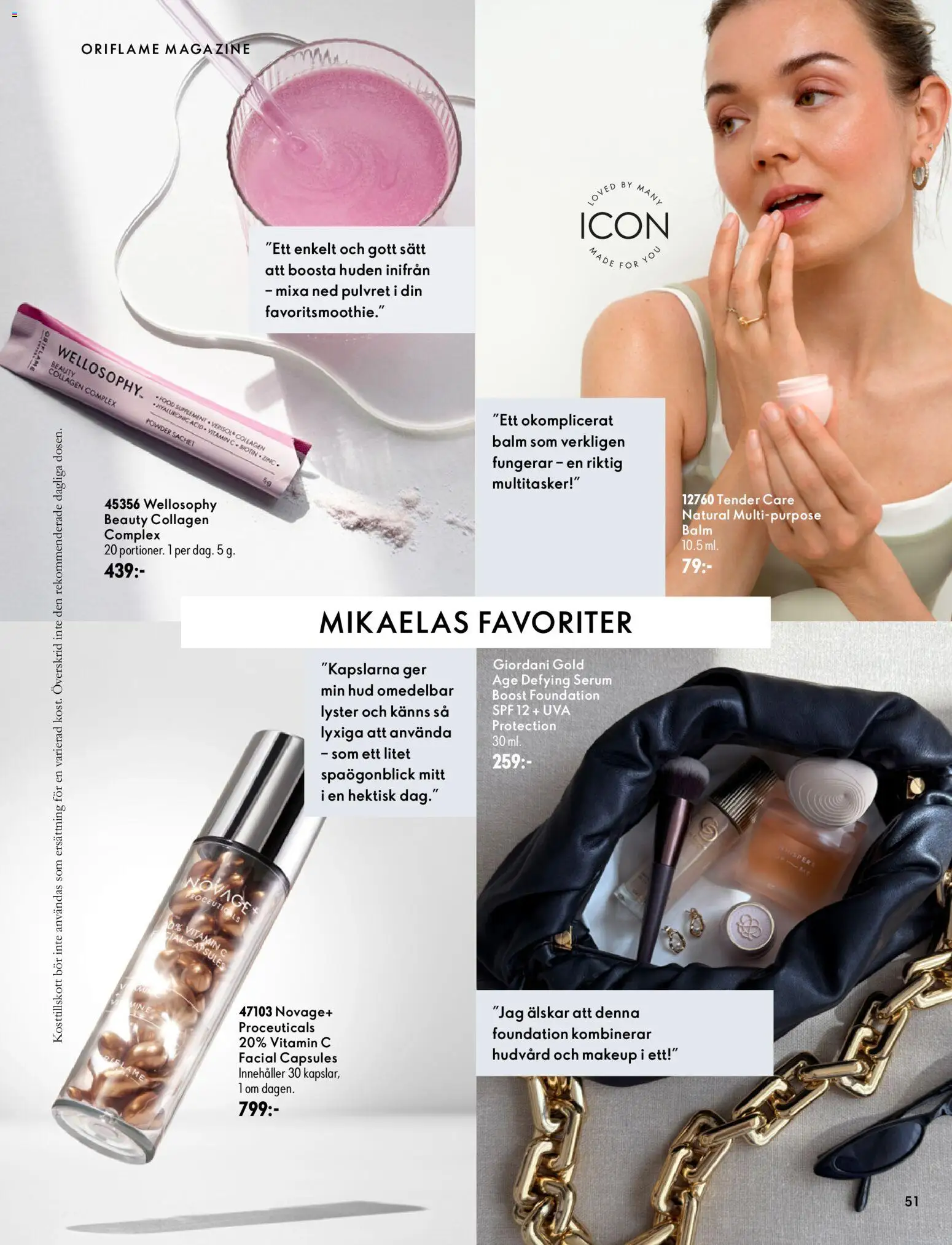 Oriflame reklamblad aktuell från 07/10/2026 | Sida: 51