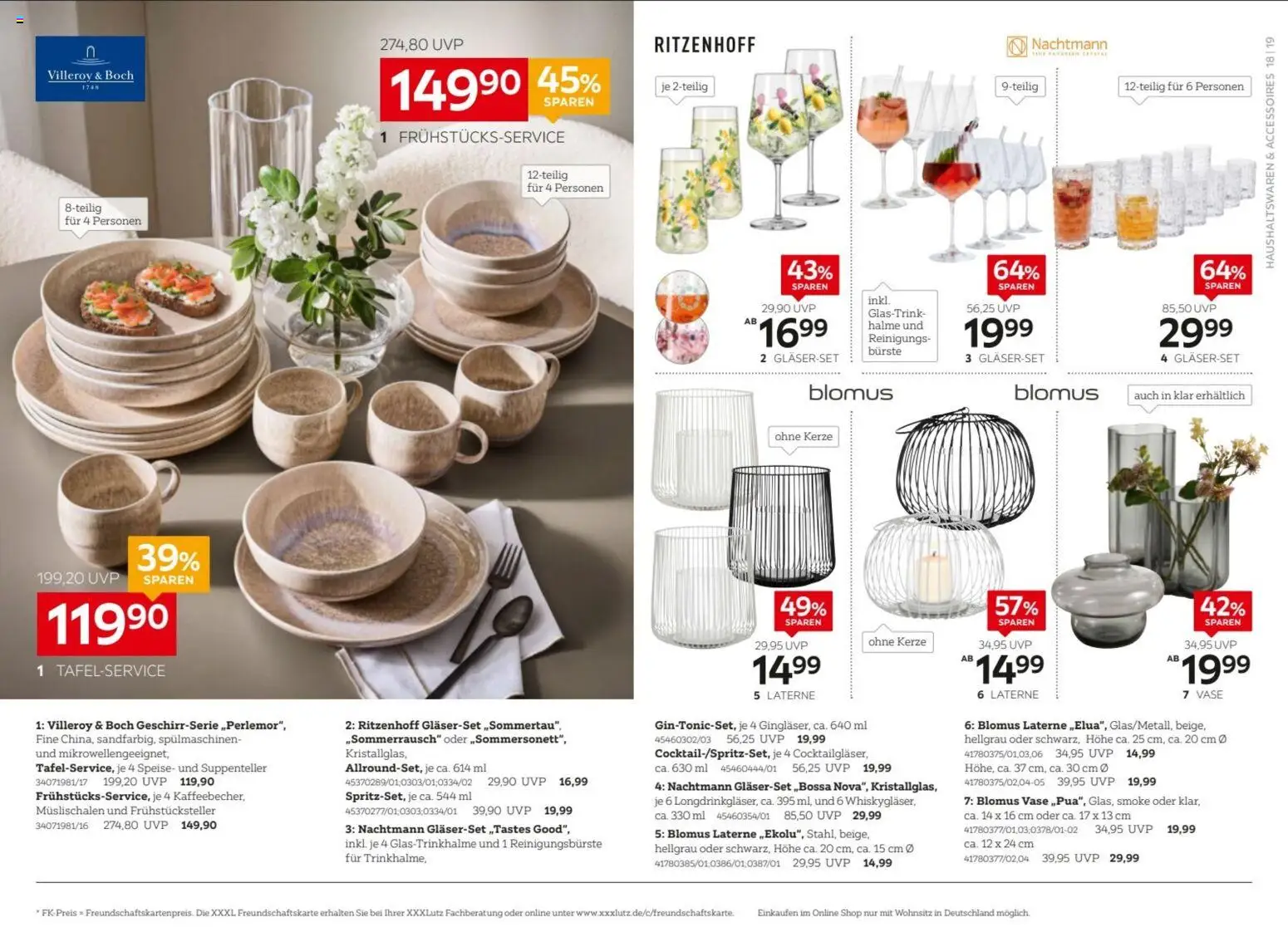 XXXLutz Nr. 1 beim Preis – gültig ab 15.08.2026 | Seite: 26 | Produkte: Vase, Bürste