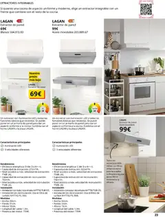 Vista previa Catálogo IKEA Electrodomésticos válido desde el 07.05.2026 | Página: 23 | Productos: Cable, Cocina, Galette de chaise, Armario