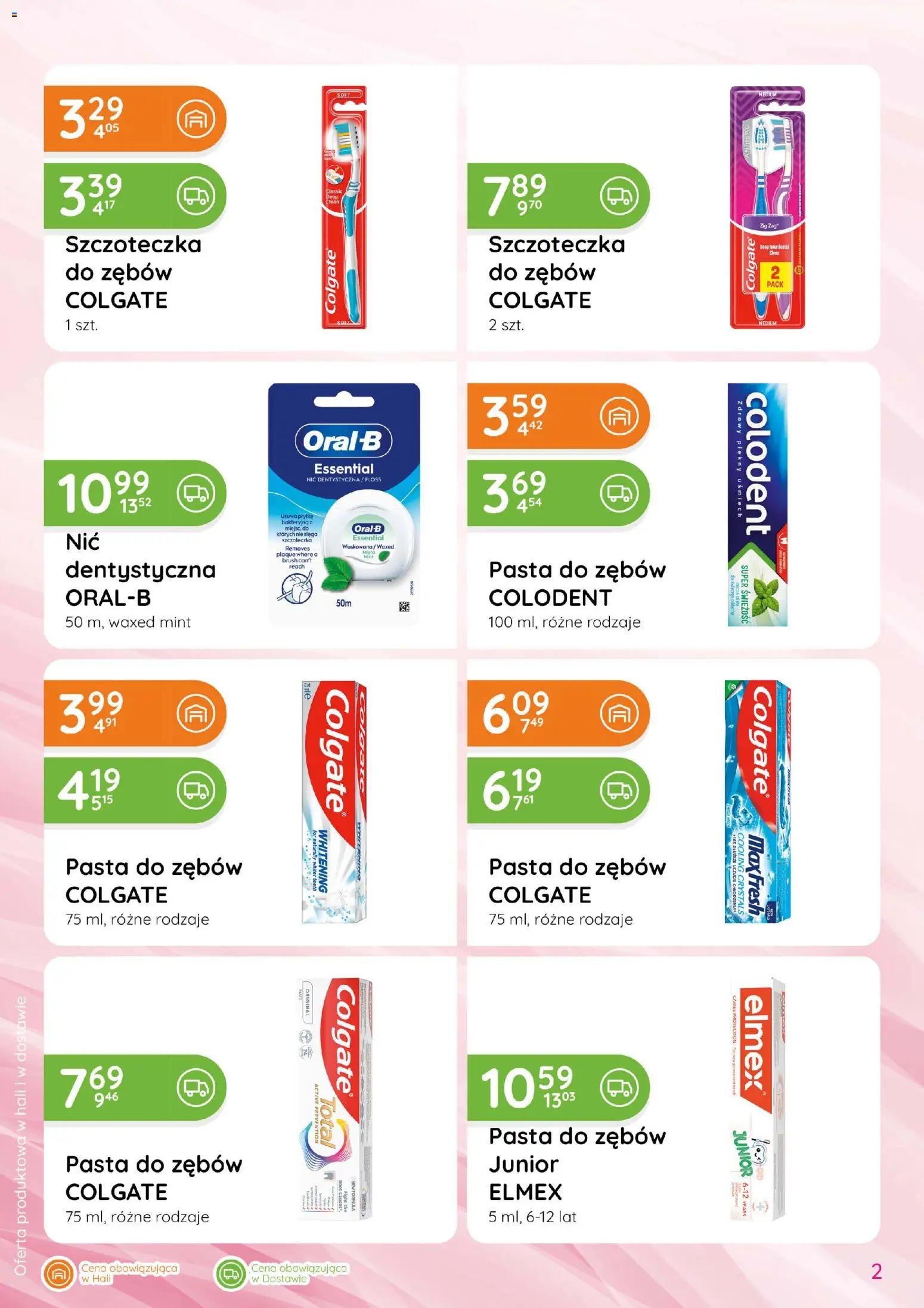 Eurocash gazetka - Katalog Chemiczny od 04.06.2026 | Strona: 2 | Produkty: Pasta do zębów