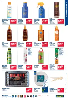 Náhled letáku Makro leták - Nepotravinové zboží od 06.05.2026 | Strana: 9 | Produkty: Mléko, Olej, Gril, Repelent