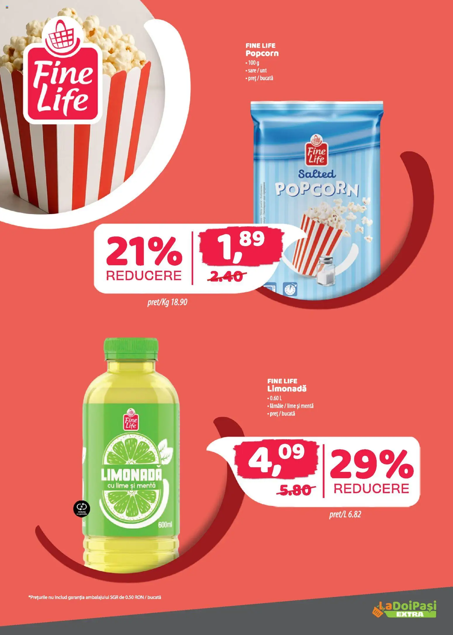 Noul catalog LaDoiPași – valabil de la 16.05.2026 | Pagină: 13 | Produse: Lime, Sıcak su torbası, Unt, Sare