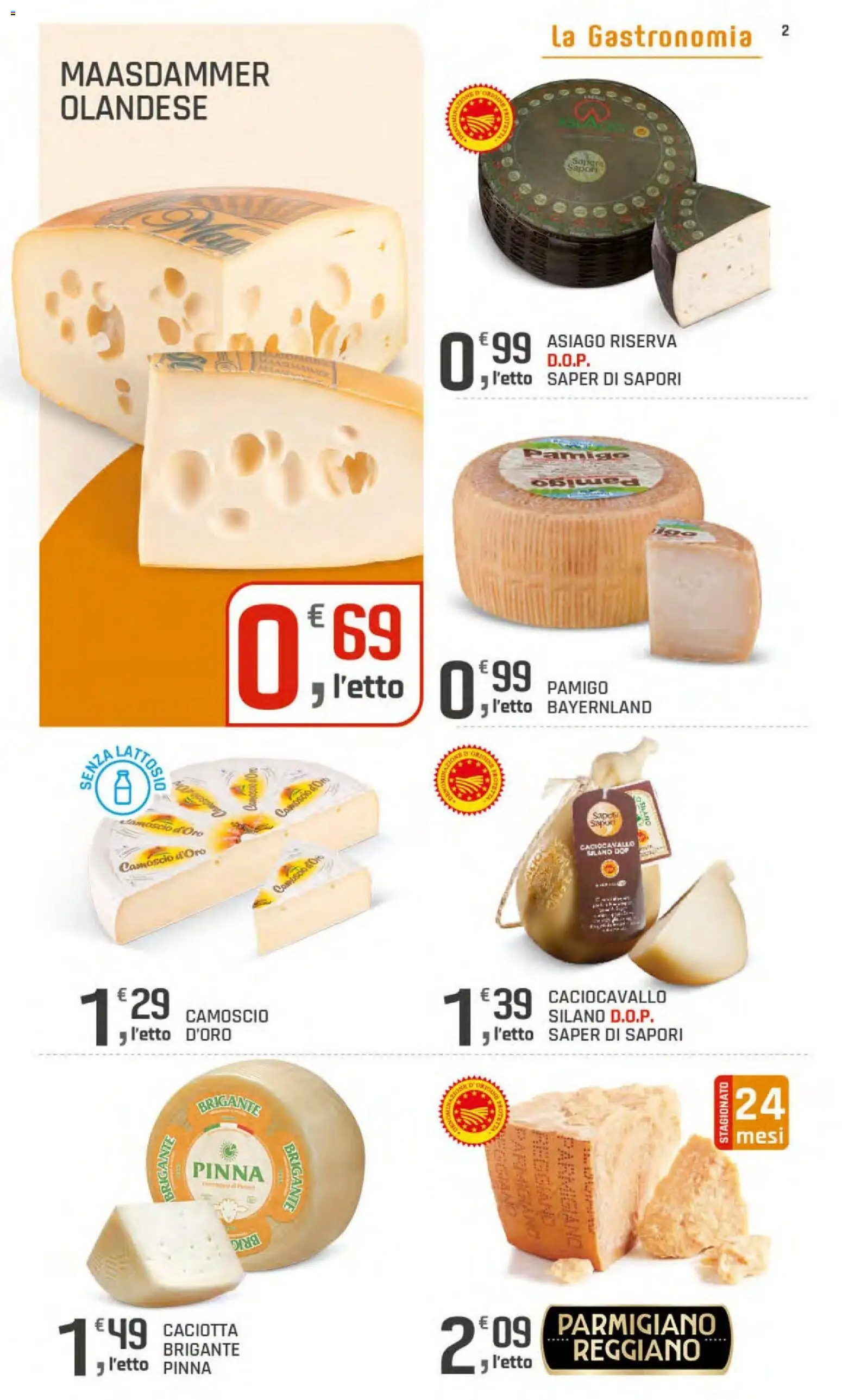Volantino DOK del 06/08/2026 | Pagina: 2 | Prodotti: Parmigiano