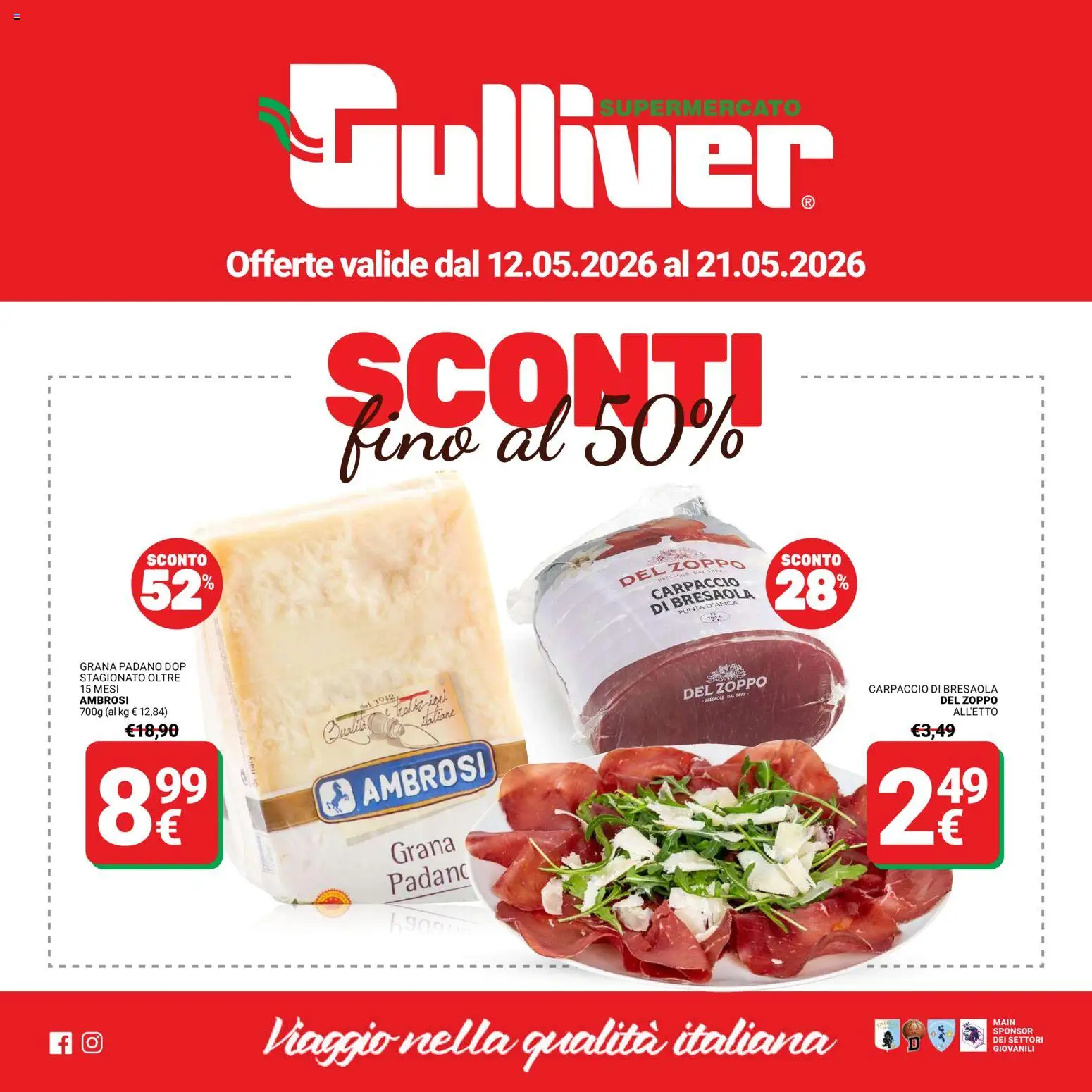 Volantino Gulliver del 12.05.2026 | Pagina: 1