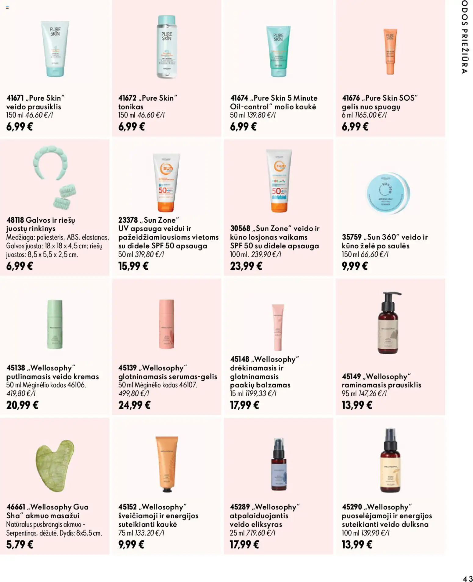Oriflame akcijos nuo 2026.10.07 | Puslapis: 43 | Prekių: Balzamas, Tonikas, Kremas, Prausiklis