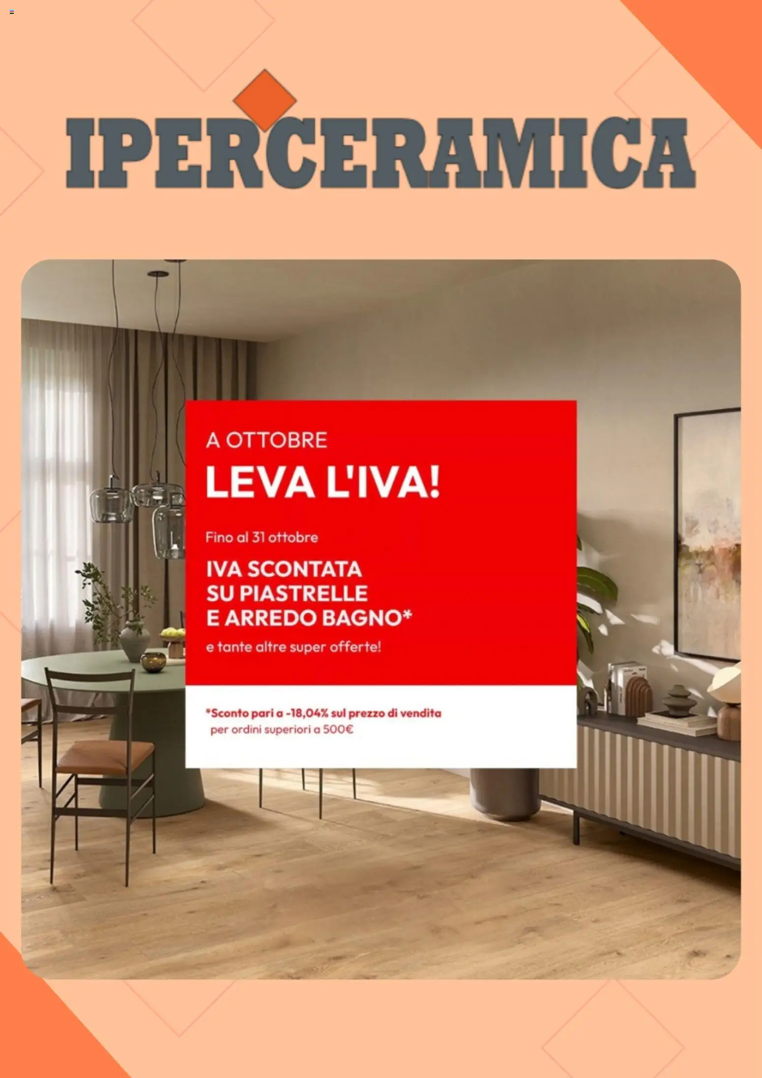 Volantino Iperceramica del 01/10/2026 | Pagina: 1 | Prodotti: Piastrelle