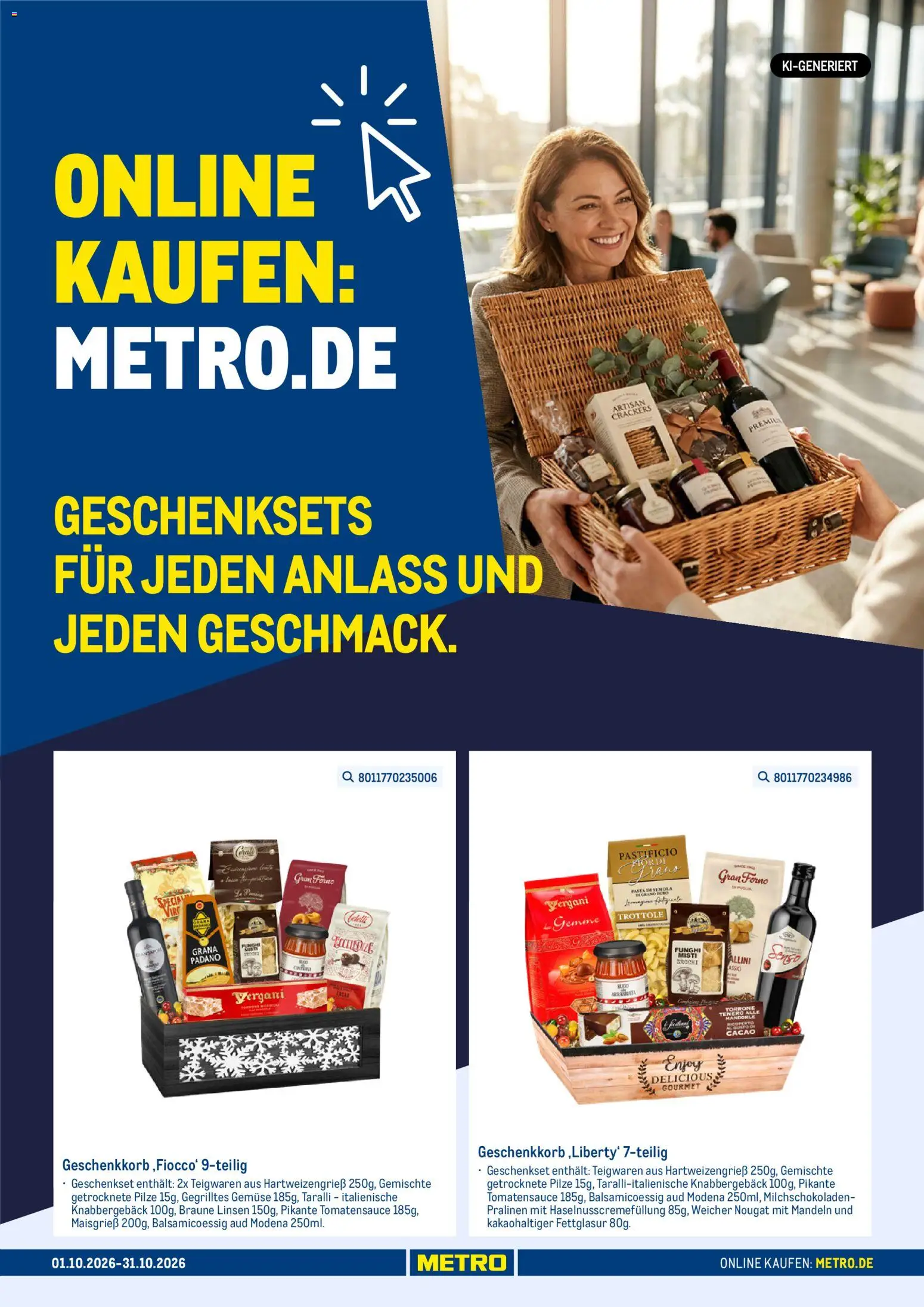 Metro Online Geschenksets für jeden Anlass – gültig ab 02.10.2026 | Seite: 1