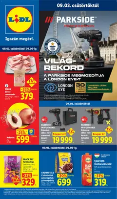 Lidl akciós újság - amely érvényes a következő dátumtól: 2026.09.03.