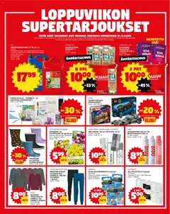 Tokmanni-mainoslehti voimassa 07/09/2026 alkaen | Sivu: 16 | Tuotteet: Kaurajuoma, Voi, Alushousut, Kumisaappaat