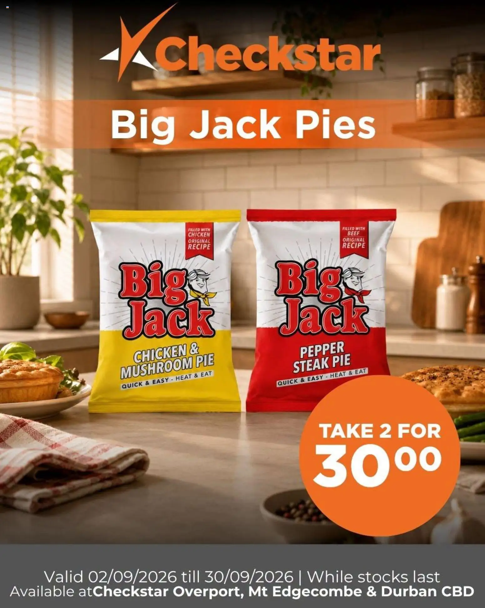 New Check Star catalogue – valid from 02/09/2026 | Page: 1 | Products: Steak, Chicken, Beef, Pepper