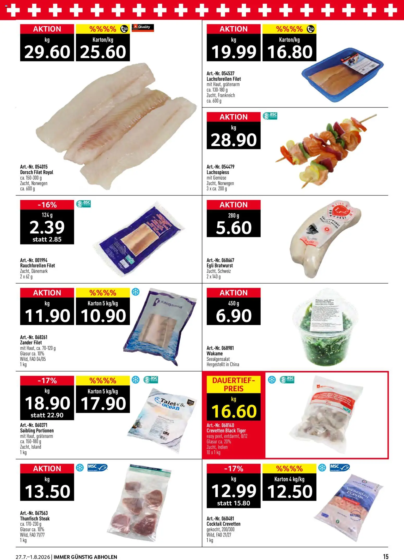 Prodega aktionen – gültig ab 27.07.2026 | Seite: 15 | Produkte: Gemüse