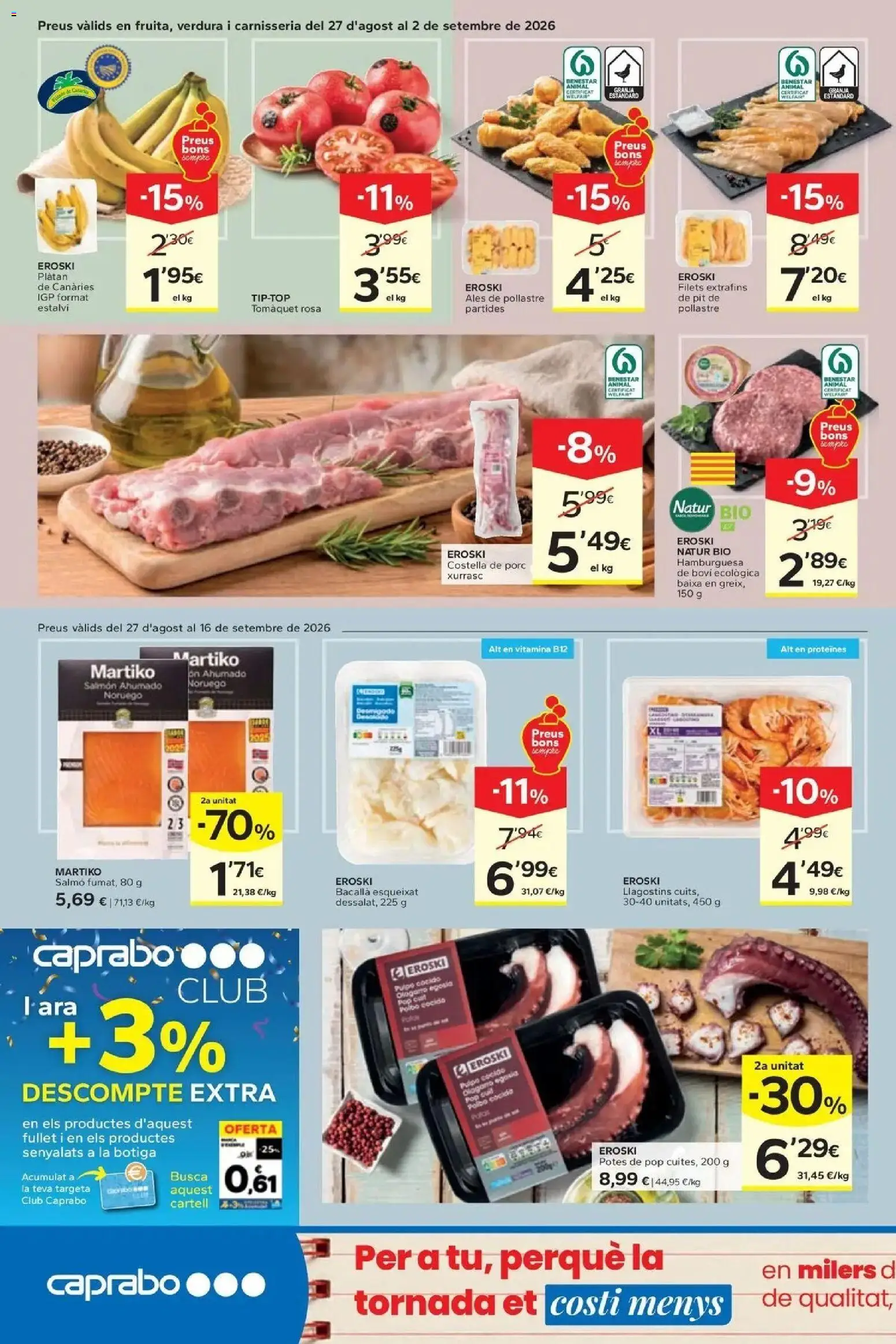 Caprabo - Estalvia des de la primera unitat │ válido desde el 17/09/2026 | Página: 2