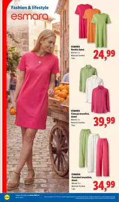 Ofertele Lidl valabile de la 29.06.2026 | Pagină: 82 | Produse: Rochie, Pantaloni