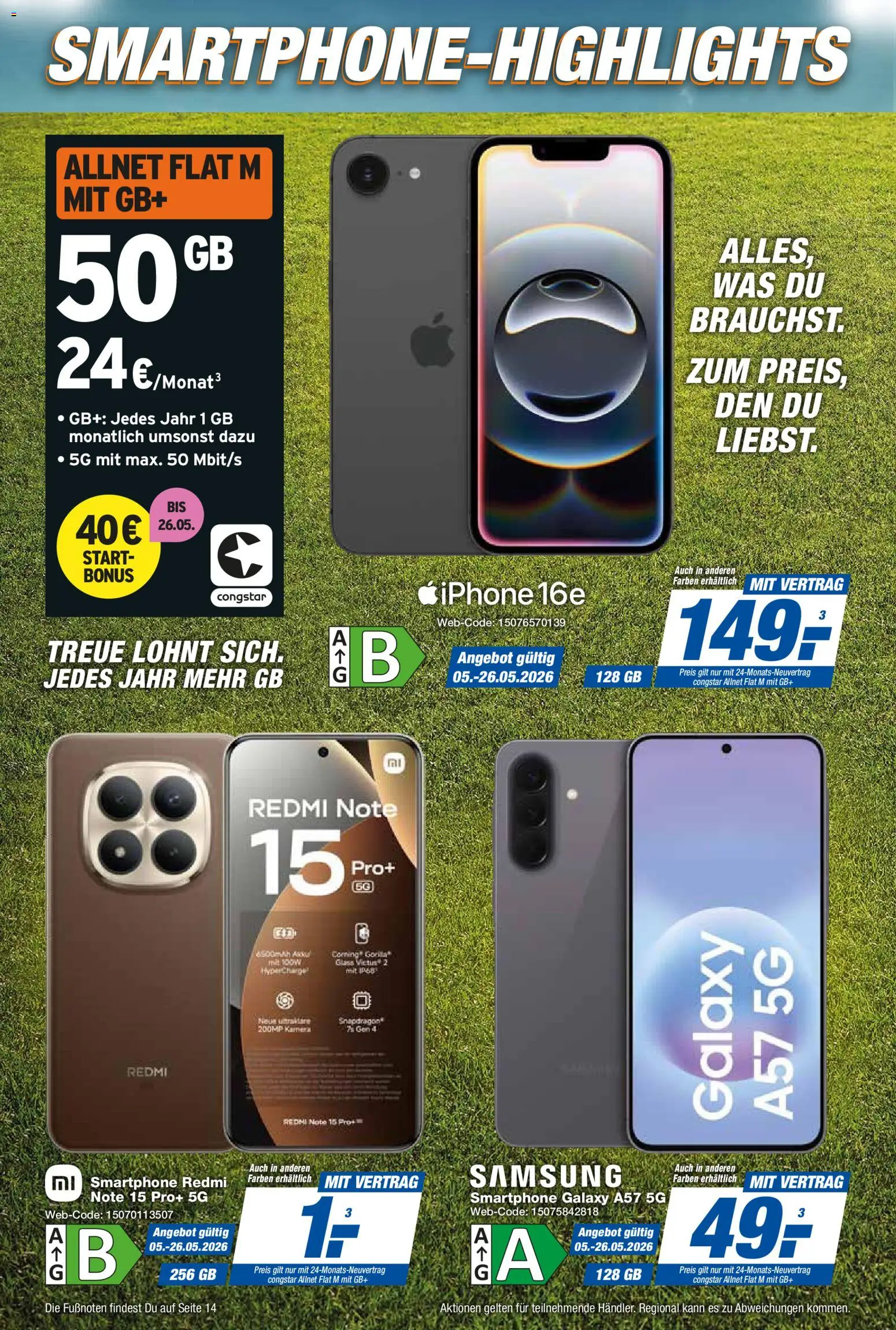 Expert Smarthphone Highlights im Mai – gültig ab 01.05.2026 | Seite: 10 | Produkte: Kamera, Samsung, Iphone, Smartphone