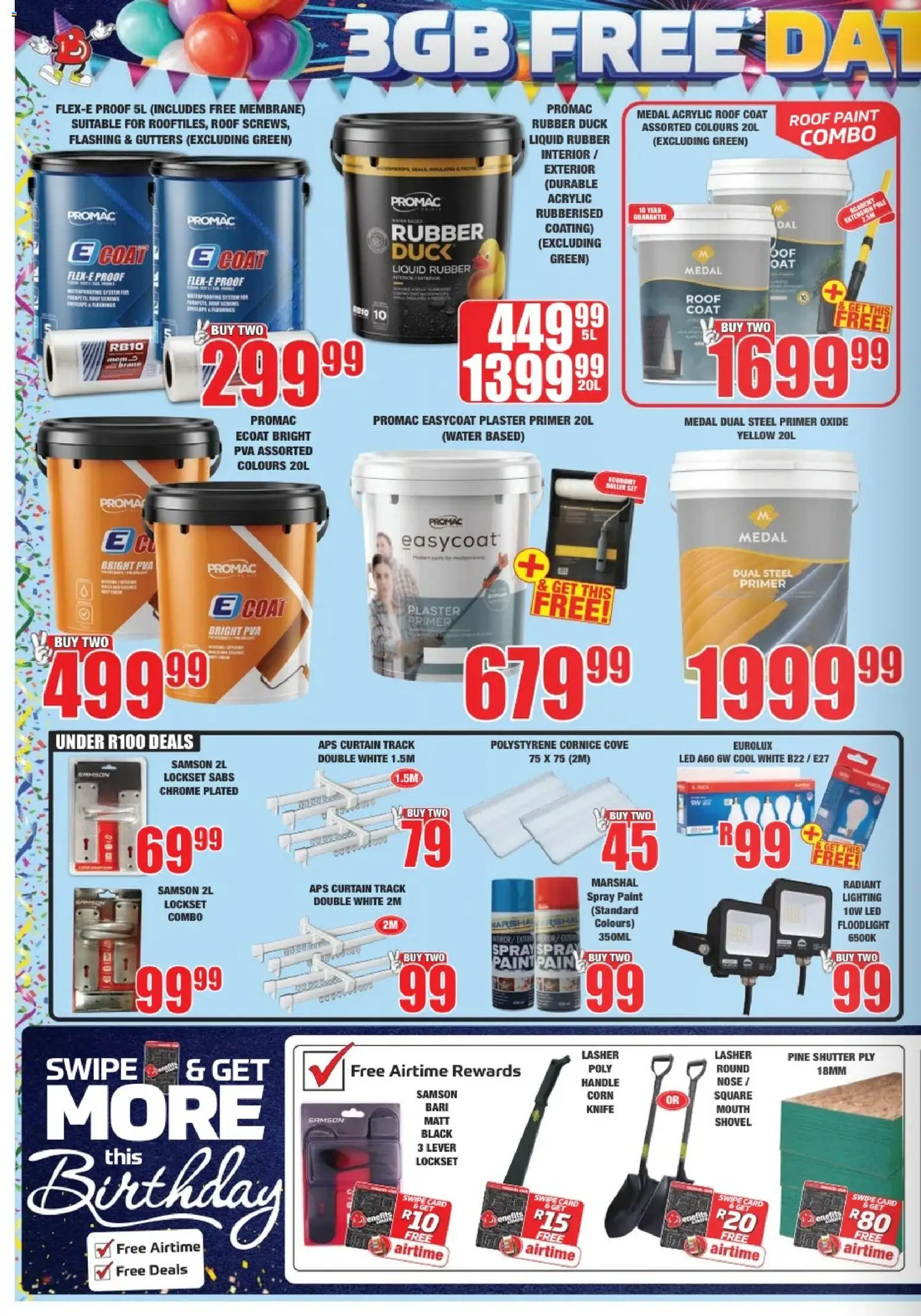 New Boxer catalogue – valid from 22/06/2026 | Page: 2 | Products: Corn, Paint, Plaster primer, Water