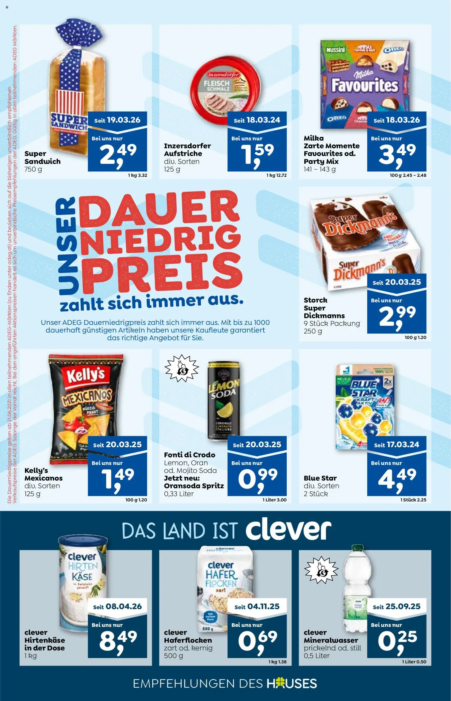 ADEG Flugblatt gültig ab 13.05.2026 | Seite: 10 | Produkte: Flocken, Dolce gusto kapszula, Käse