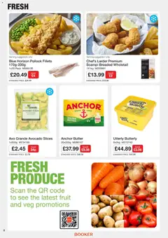 Preview of Booker Wholesale - NP9 Foodservice Specials valid from 07/10/2026 | Page: 8 | Products: Fruit, Avocado, Butter, Weight