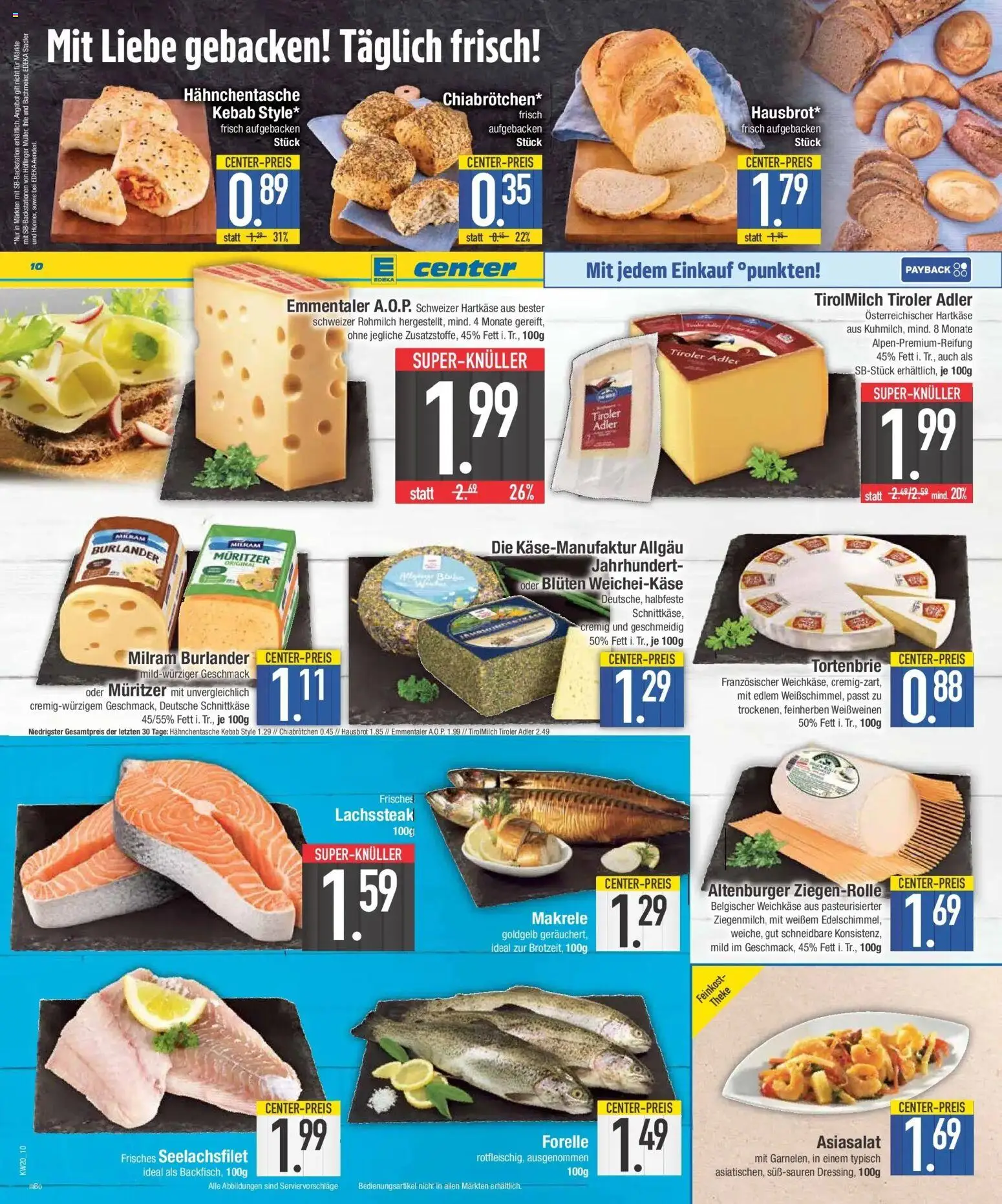 Edeka prospekt Straubing	 – gültig ab 10.05.2026 | Seite: 10 | Produkte: Theke, Milram, Steak