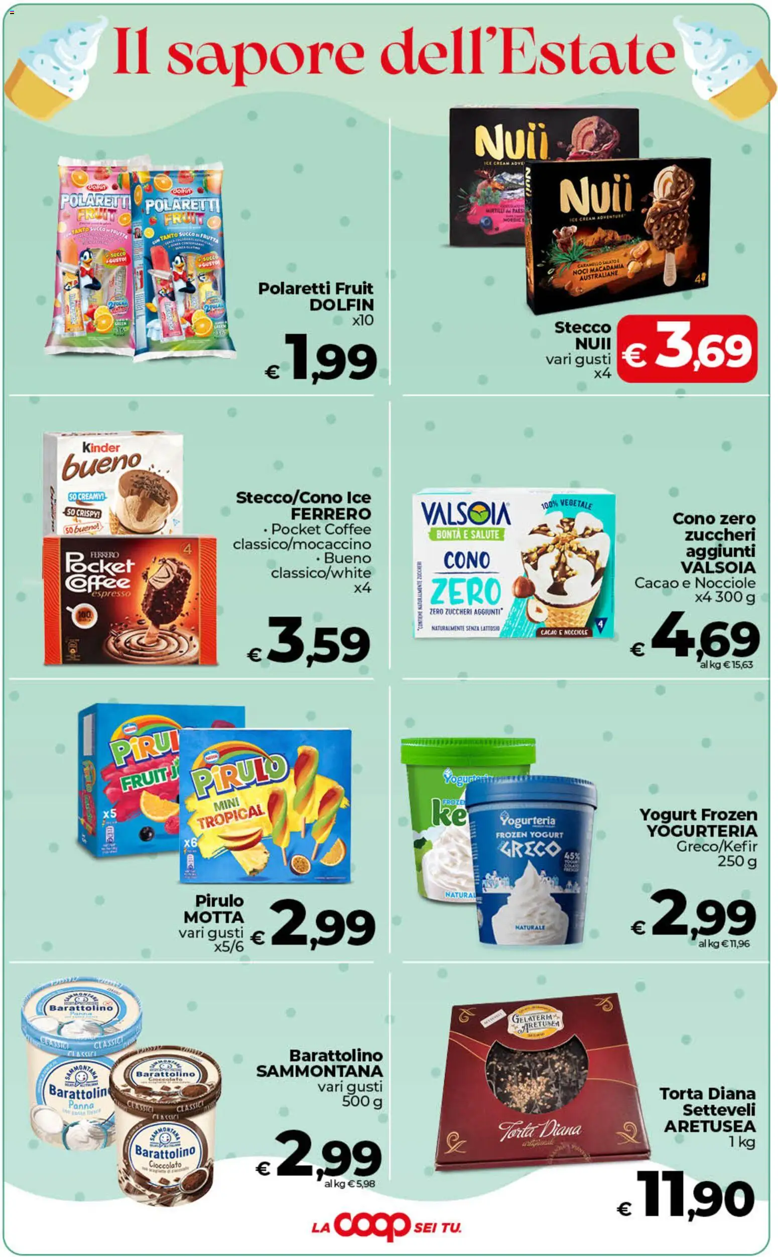 Volantino COOP del 10/07/2026 | Pagina: 22 | Prodotti: Nocciole, Mirtilli, Torta, Cacao