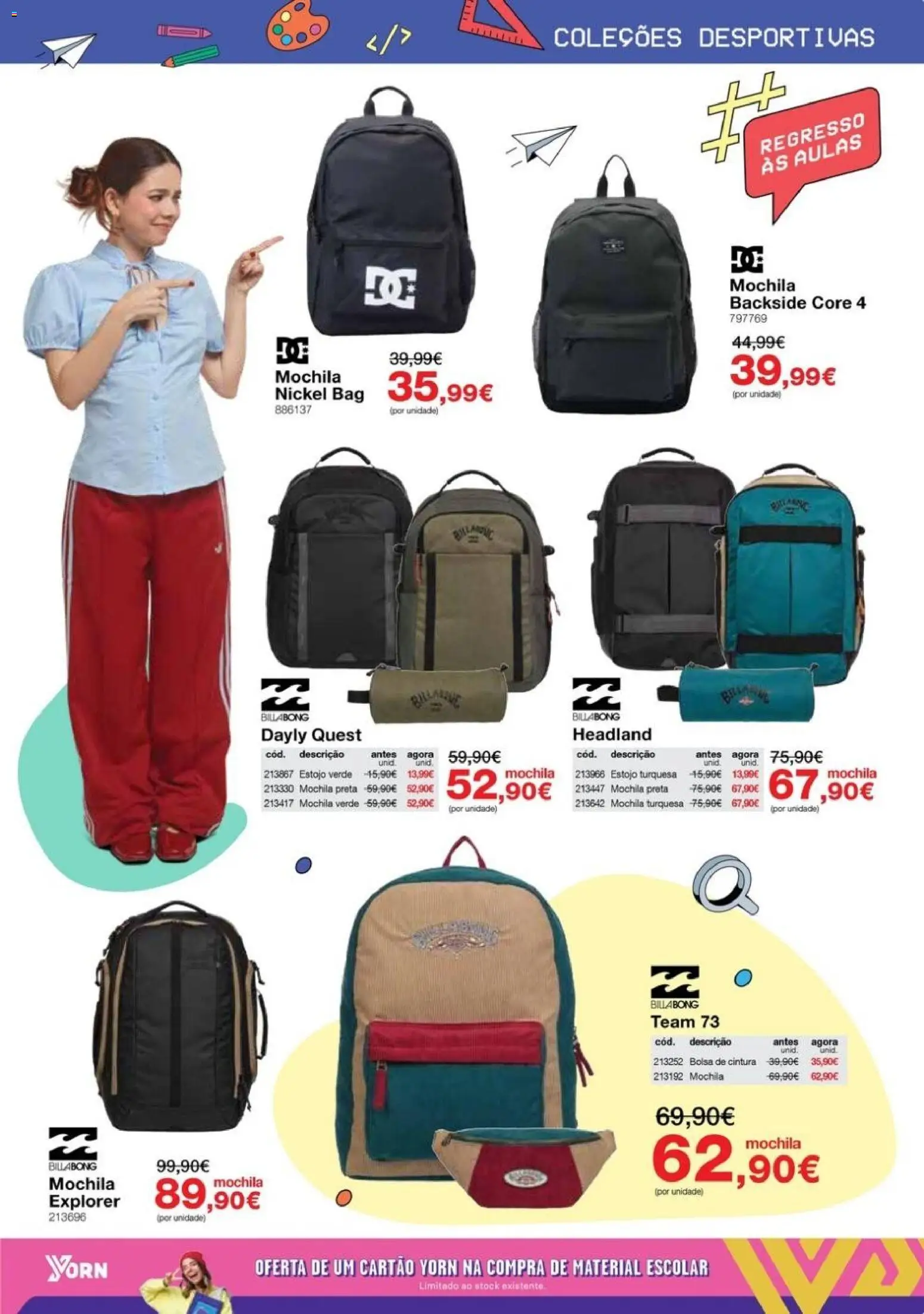 Staples Regresso às Aulas 2026 │ válido de 17/08/2026 | Página: 15 | Produtos: Mochila, Bolsa