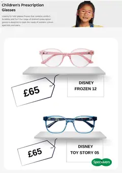 Preview of Specsavers - Offers valid from 07/07/2026 | Page: 4 | Products: Toy, Glasses