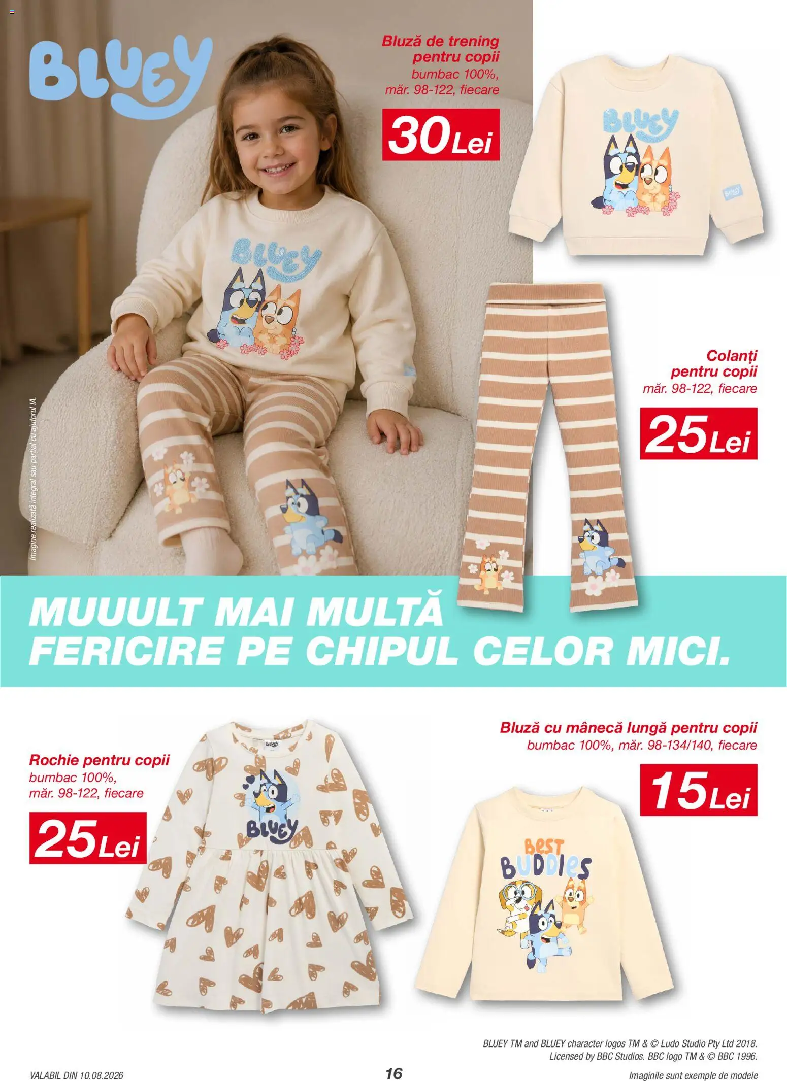 Noul catalog Kik – valabil de la 10.08.2026 | Pagină: 16 | Produse: Rochie, Best, Bluză, Colanți