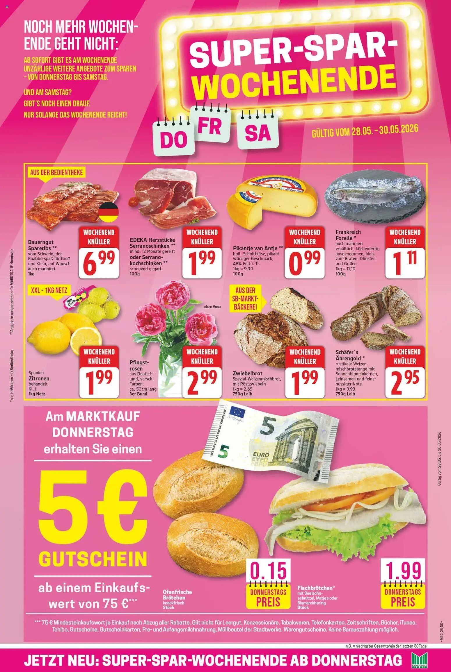 Marktkauf Prospekt – gültig ab 26.05.2026 | Seite: 25 | Produkte: Bäckerei, Ofenfrische, Bauerngut, Zitronen