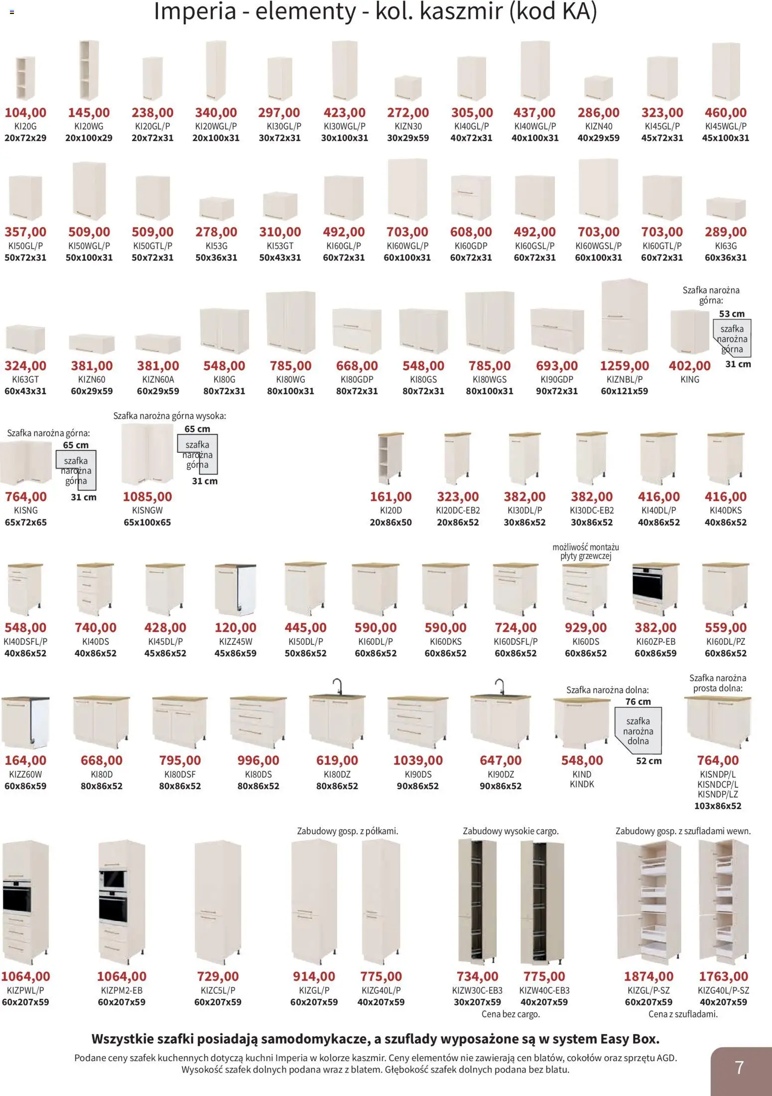 Bodzio Katalog od 01.04.2026 | Strona: 7 | Produkty: Plyty