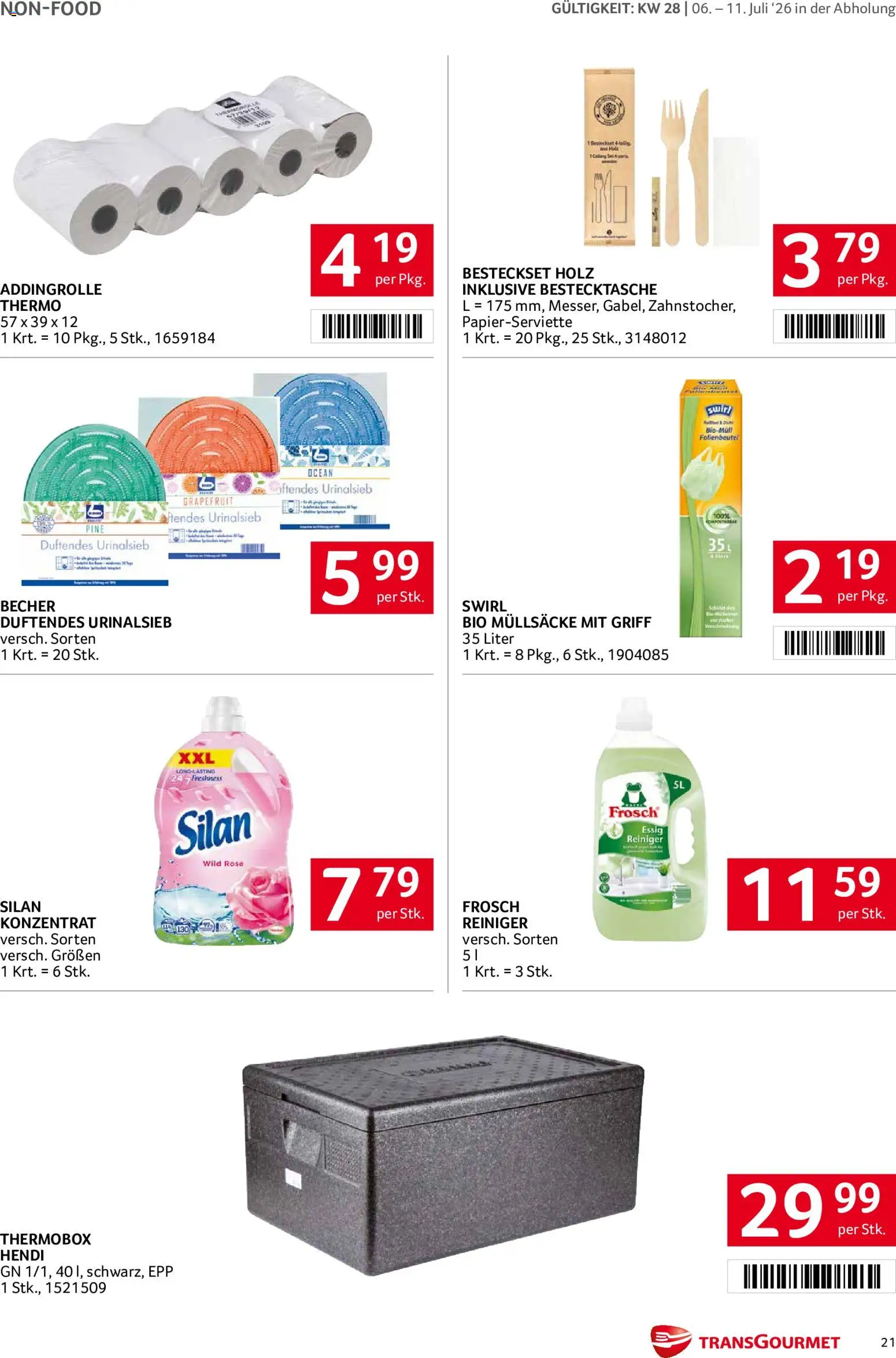 Transgourmet Flugblatt gültig ab 06.07.2026 | Seite: 21 | Produkte: Grapefruit