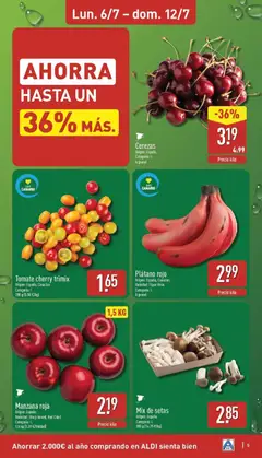 Vista previa Mix de setas, Mix de setas. Origen: España. Categoría: I. 200 g (14.25 €/kg) válido desde el 06/07/2026 | Página: 5 | Productos: Manzana, Apple