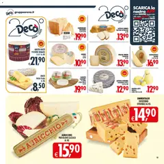 Anteprima del volantino Decò volantino iperStore, Superstore Sicilia valido a partire dal 31/07/2026 | Pagina: 17 | Prodotti: Latte, Formaggio, Gorgonzola, Emmental