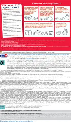 Carrefour - Prévisualisation de Les 2 verres de boisson alcoolisée pour les femmes et 3 verres pour les hommes, 1 verre de vin de 10 cl est équivalent à 1 demi de bière ou à 1 verre de 6 cl d'alcool, de type whisky ou pastis. valide à partir de 13/07/2026 | Page: 81