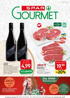 SPAR Gourmet Flugblatt ab 10.09.2026 gültig