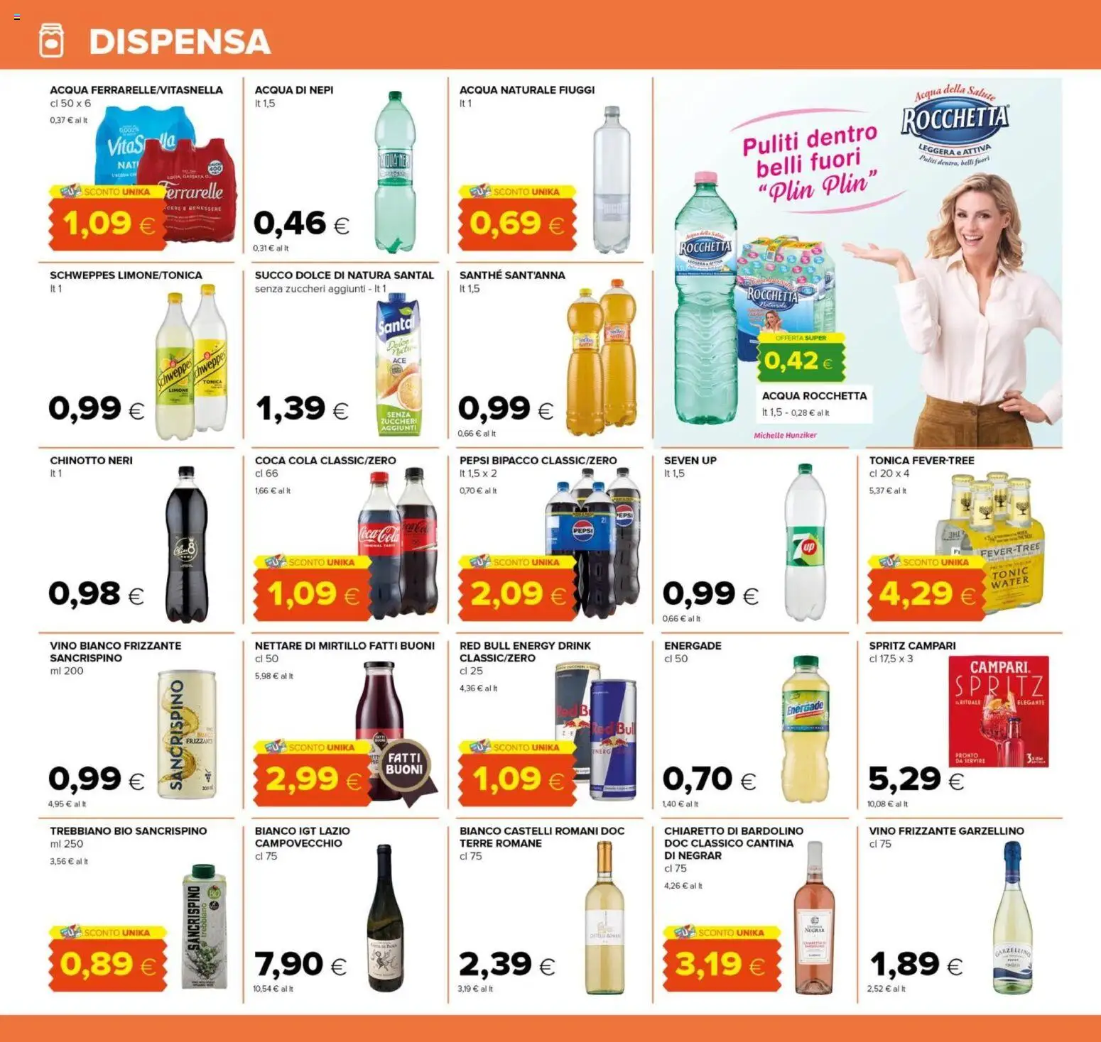 Volantino Tigre del 25/09/2026 | Pagina: 14 | Prodotti: Limone, Ferrarelle, Vino bianco, Coca Cola
