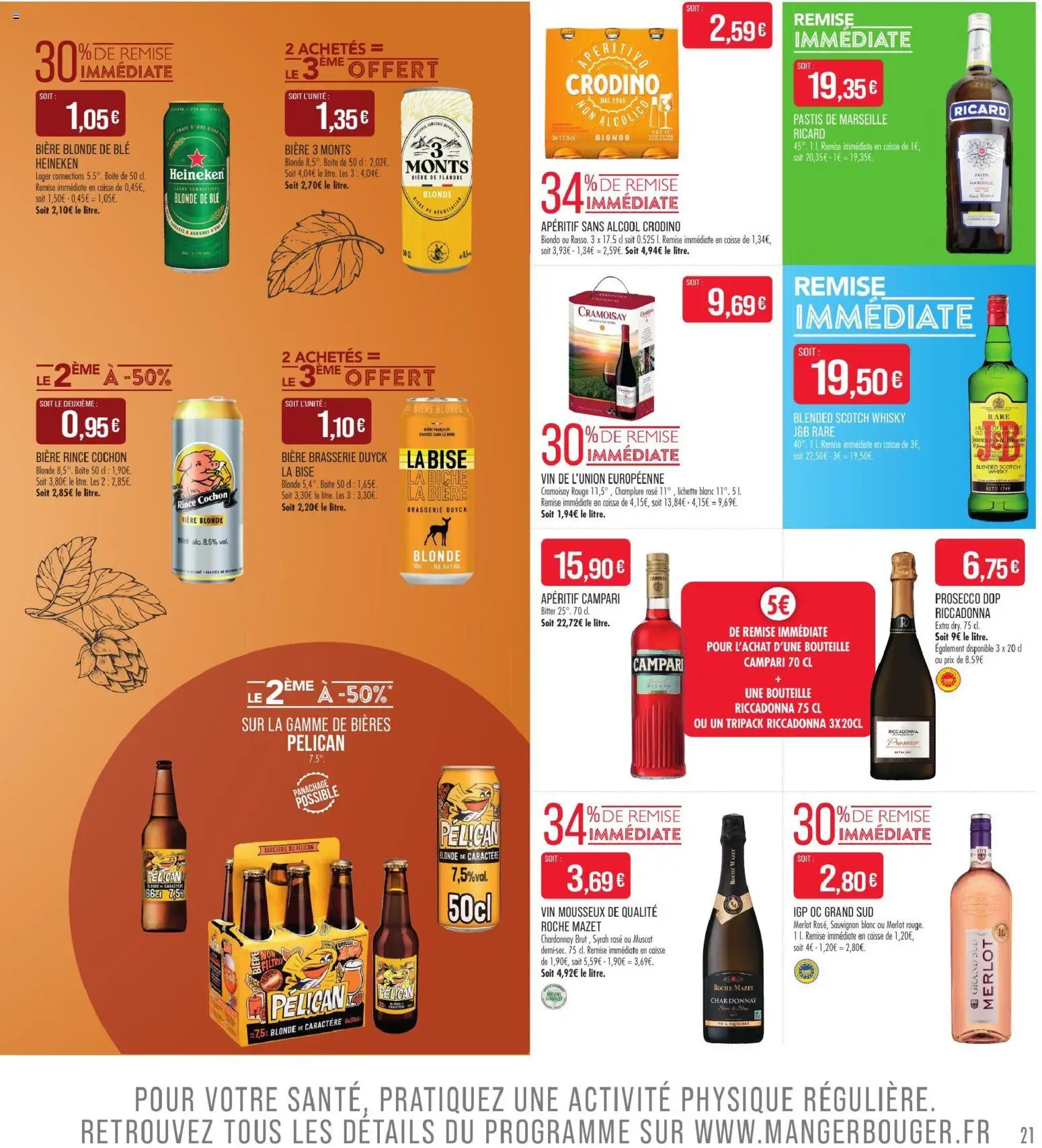 {H1} | Page: 21 | Produits: Agrumes, Alcool, Ricard, Pastis de Marseille Ricard