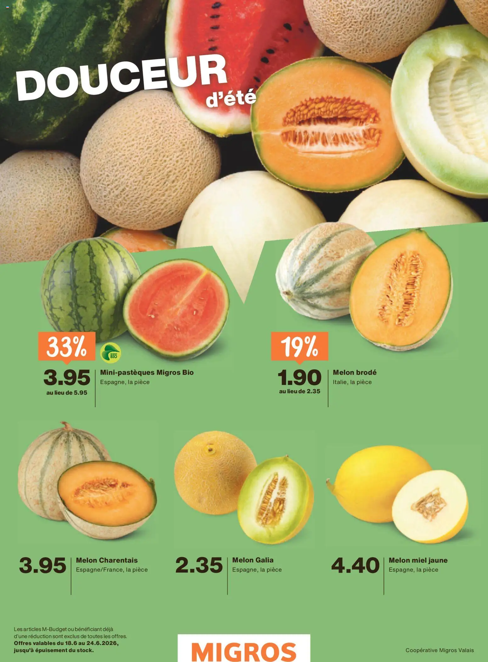 Migros aktionen Magazine FR – gültig ab 17.06.2026 | Seite: 38