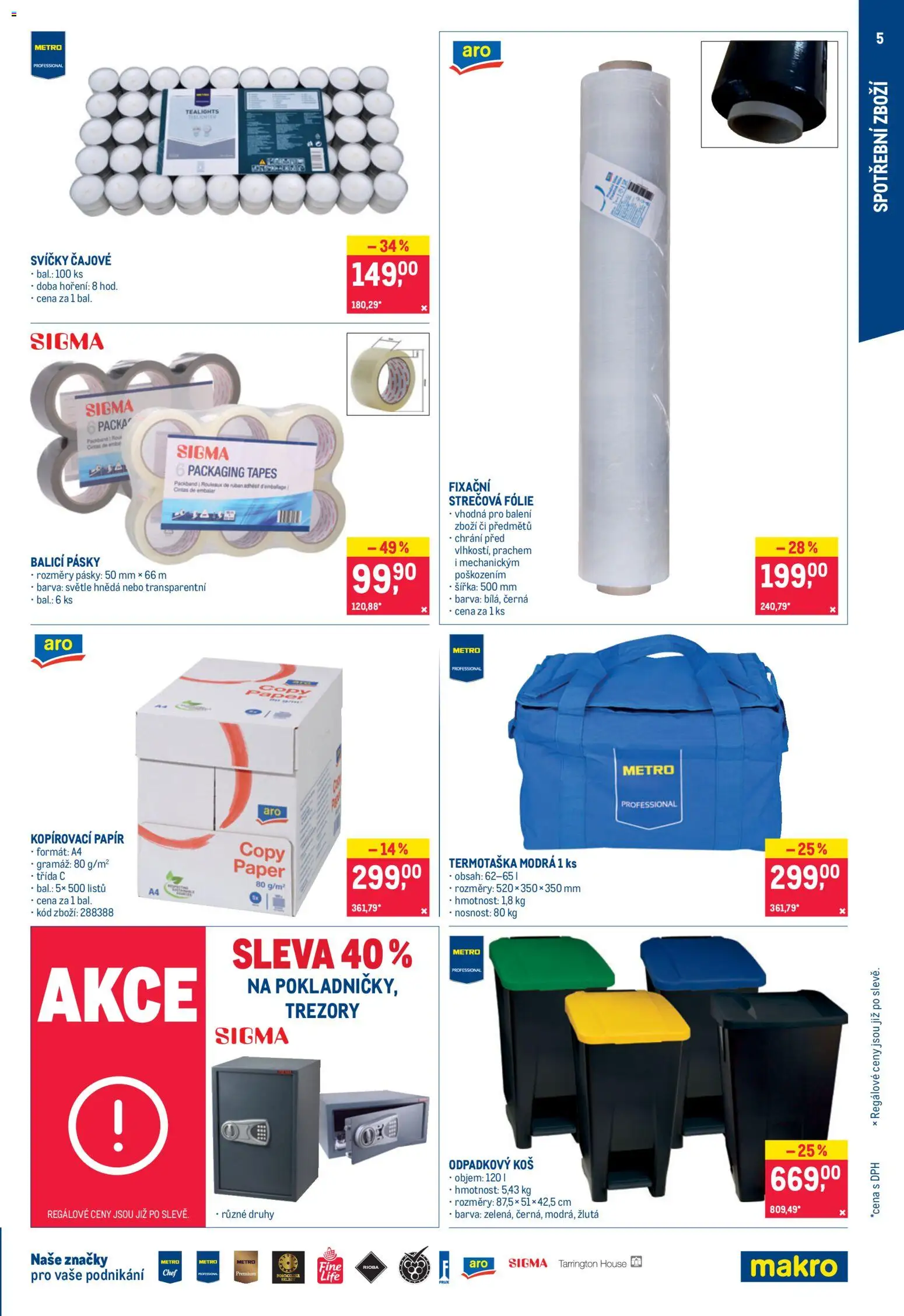 Makro leták - Nepotravinové zboží od 23.09.2026 | Strana: 5