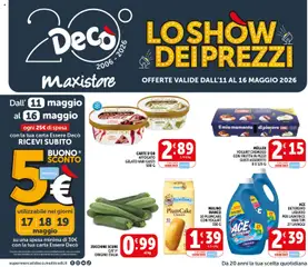 Anteprima del volantino Decò volantino MaxiStore Casamassima valido a partire dal 11.05.2026