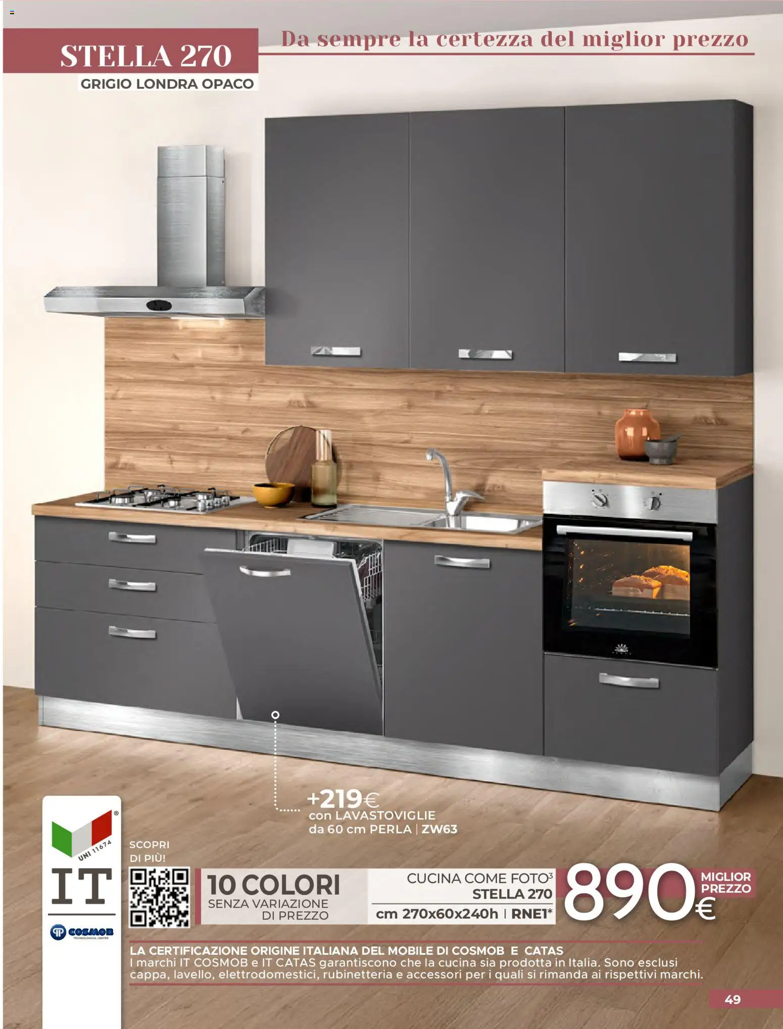 Volantino Mondo Convenienza del 01/09/2026 | Pagina: 51 | Prodotti: Mobile, Lavastoviglie