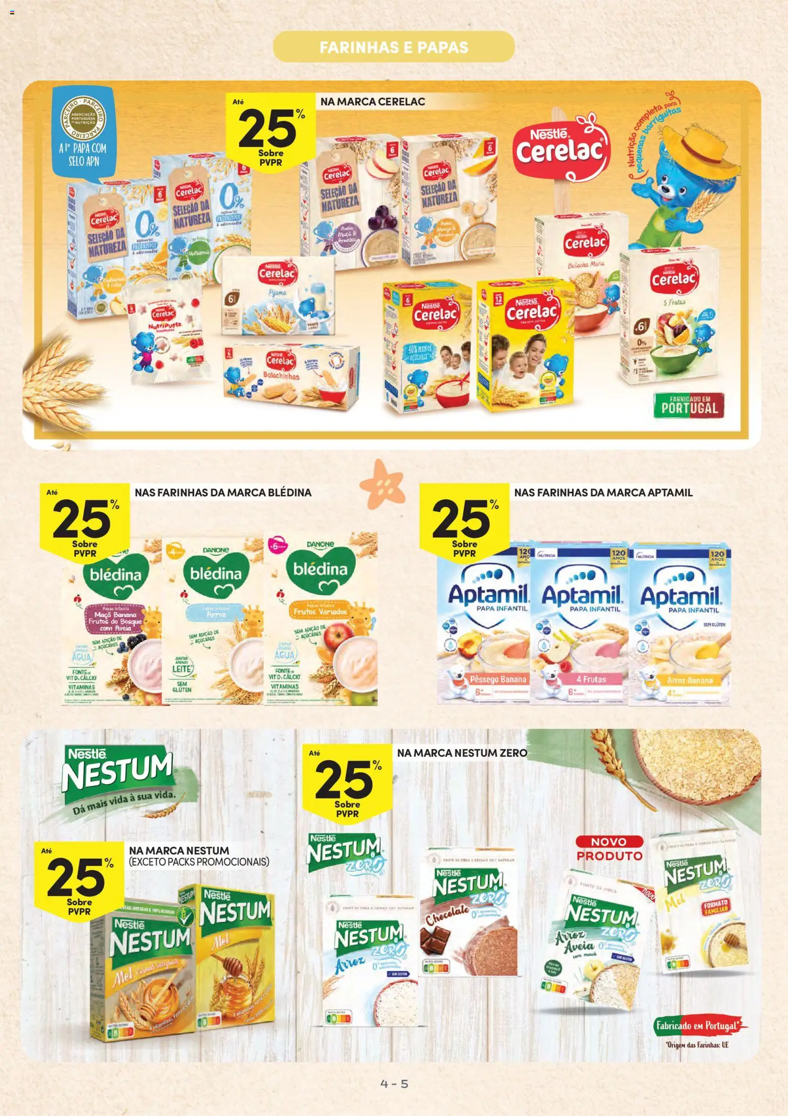 Continente Bebé Verão │ válido de 30/06/2026 | Página: 5 | Produtos: Cálcio, Nestlé, Arroz, Mel