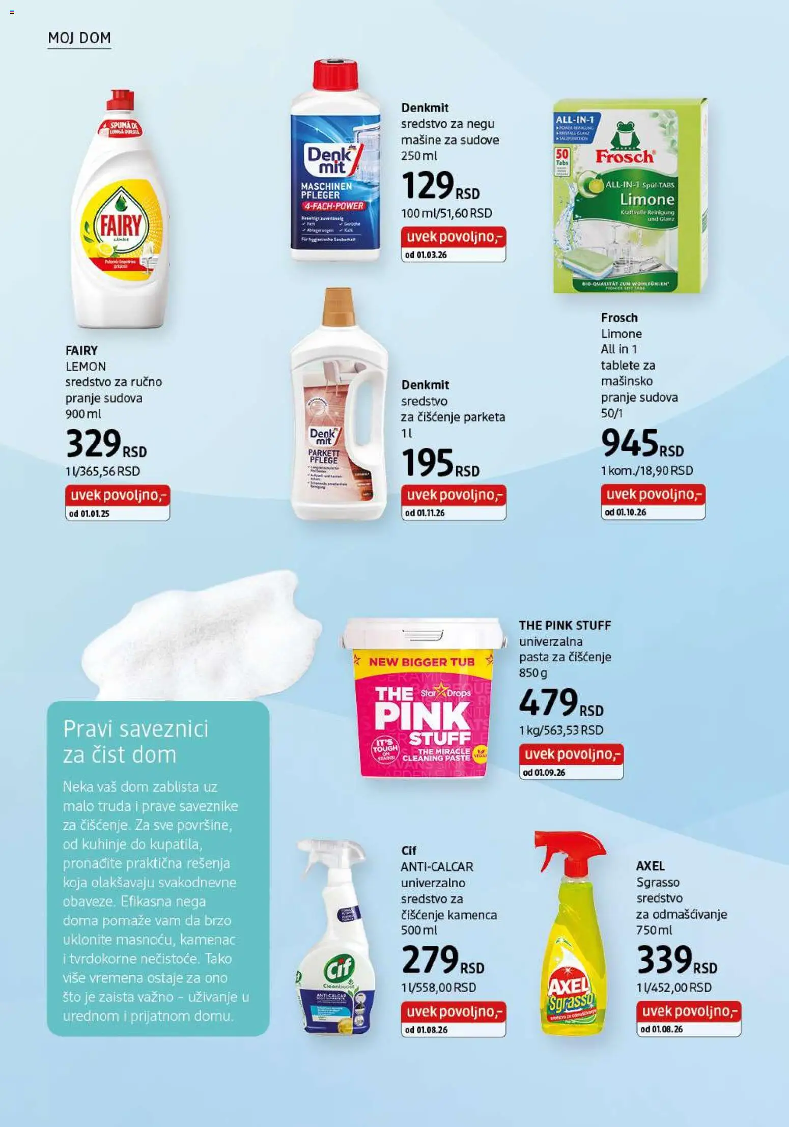 DM Drogerie katalog - važi od 01.11.2026 | Strana: 38 | Proizvode: Sto, Pasta