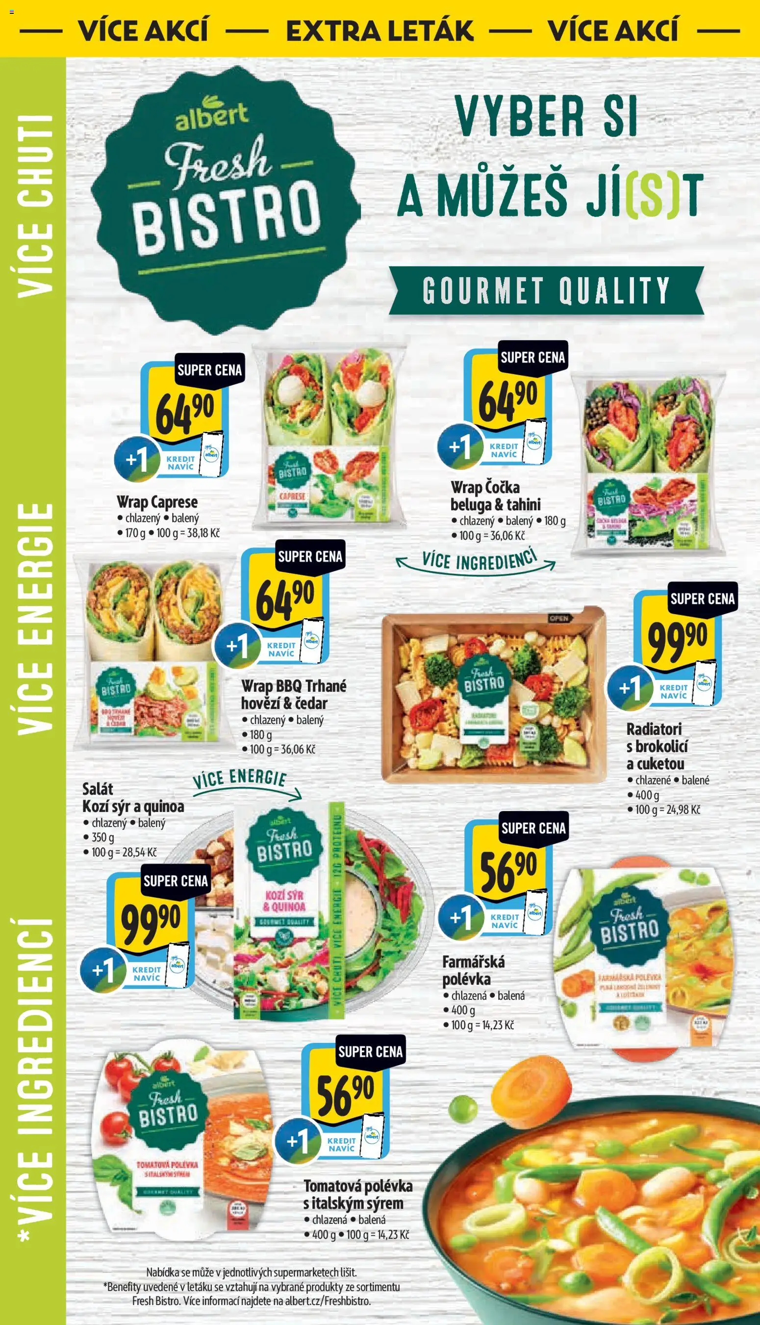 Albert leták - Supermarket od 14.10.2026 | Strana: 40 | Produkty: Hovězí, Gourmet, Quinoa, Tahini