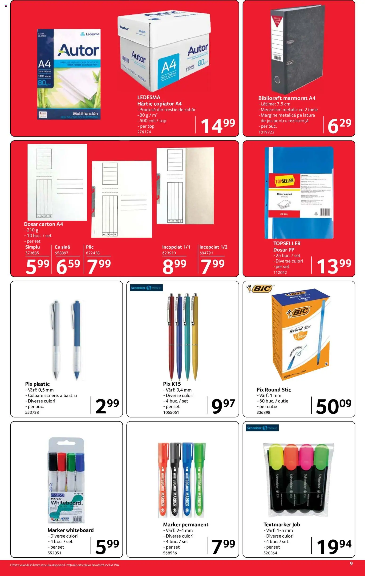 Noul catalog Selgros – valabil de la 24.07.2026 | Pagină: 9 | Produse: Top, Cutie, Zahăr