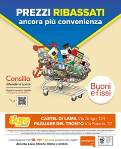 Anteprima del volantino Tigre volantino Amico Pagliare del Tronto valido a partire dal 06.05.2026 | Pagina: 12 | Prodotti: Latte