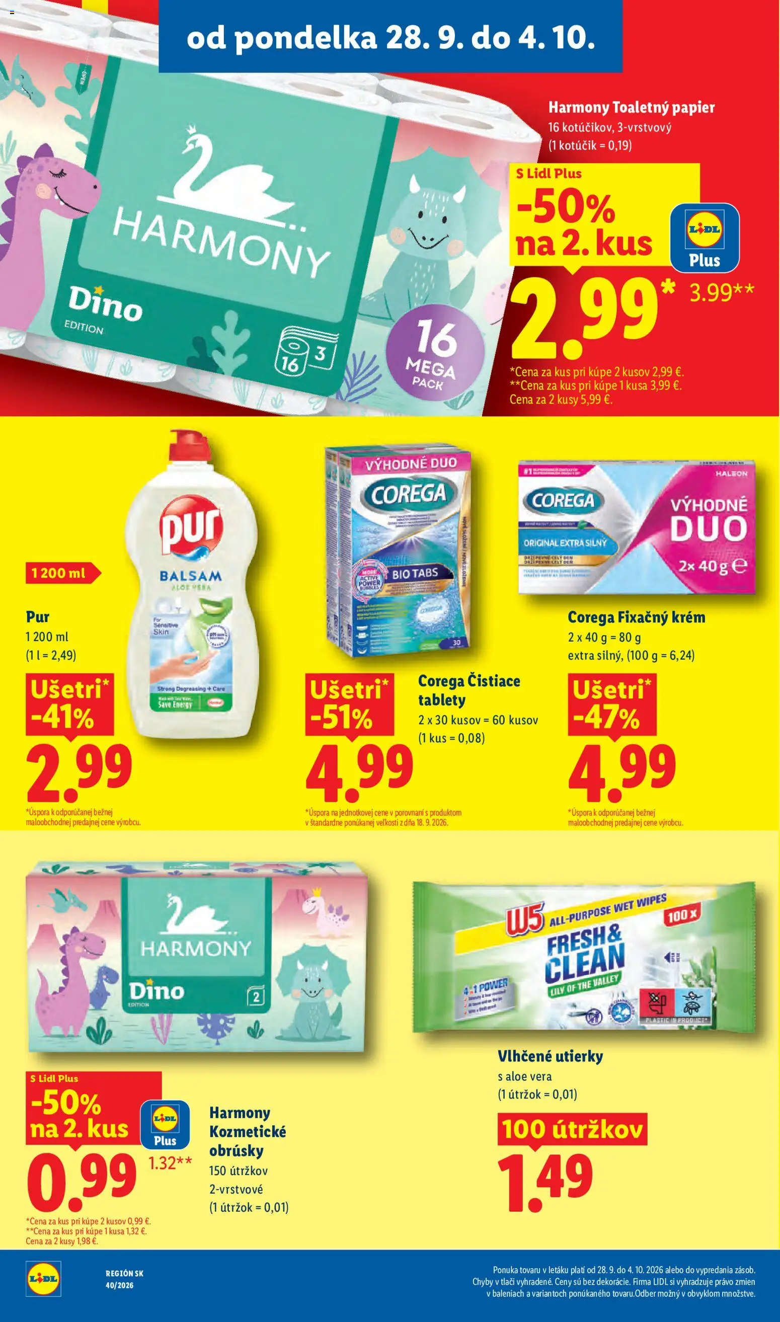 Nové Lidl akcie – leták je platný od 28.09.2026 | Strana: 39