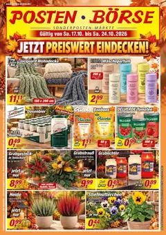 Posten Börse Prospekt ab 17.10.2026 gültig