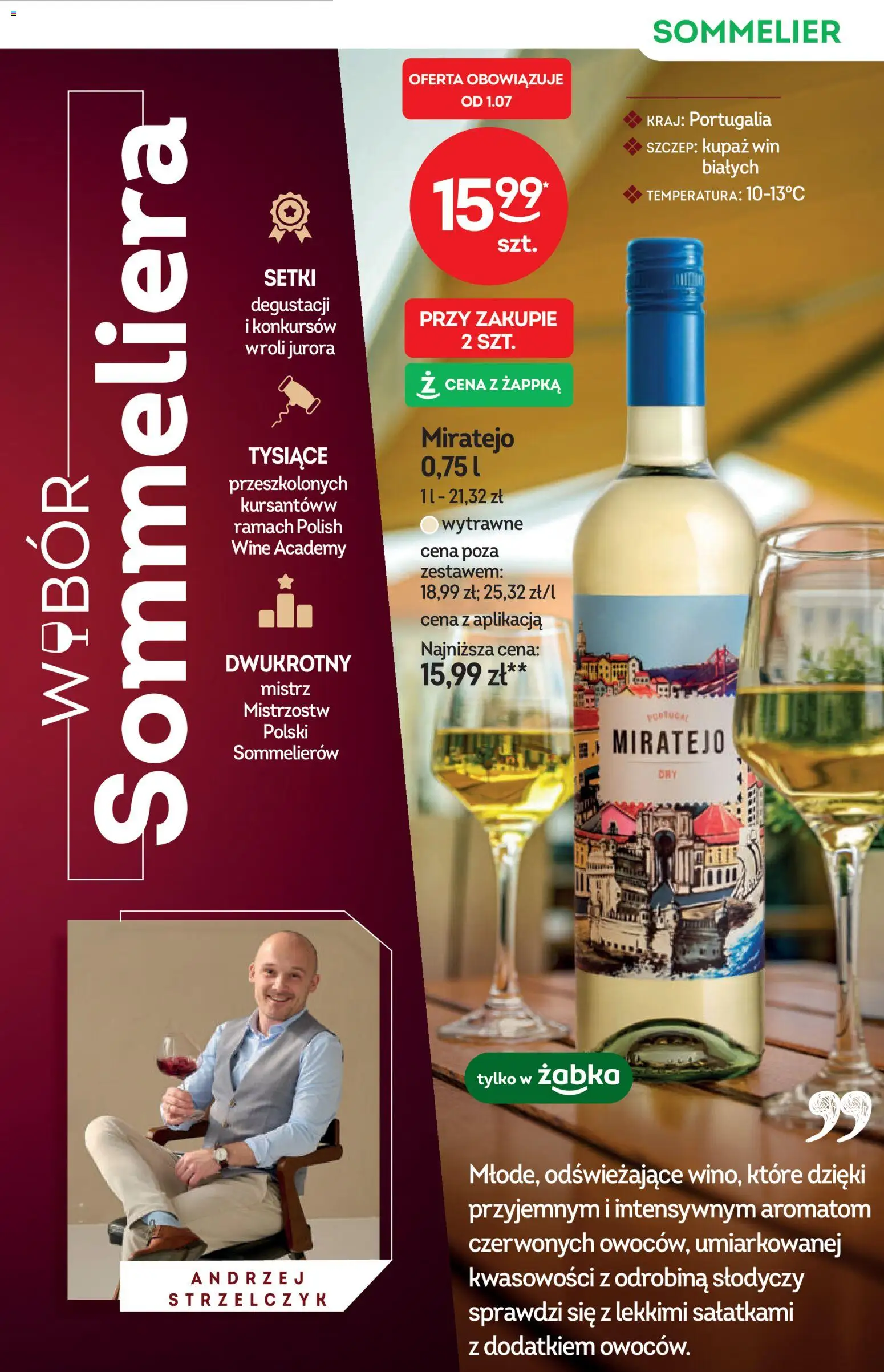 Żabka gazetka - Katalog win od 24.06.2026 | Strona: 13